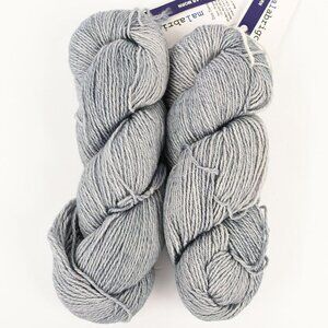Malabrigo Dos Tierras Yarn 2 Skeins Merino Wool Baby Alpaca Color Polar Morn